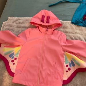 Butterfly jacket for 18-month-old girl's